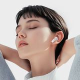 Wireless Bluetooth 5.3 Earbuds Touch Control Half-In-Ear Headphone with USB Charging Case