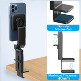 Foldable Phone Stand with Metal Ring – Compatible with All Smartphones and Cases