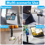 Foldable Phone Stand with Metal Ring – Compatible with All Smartphones and Cases