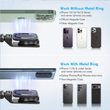Foldable Phone Stand with Metal Ring – Compatible with All Smartphones and Cases