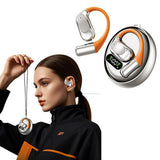 Bluetooth 5.4 Language Translator Earbuds Wireless 144-Language Translation Music Earphones with Charging Case Silver