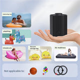3-in-1 Air Pump Vacuum Inflator Tool with 3-Mode LED Lighting for Travel Camping Home