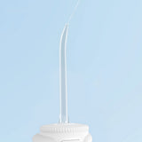 Cordless Electric Water Flosser Oral Irrigator Flosser Teeth Cleaner with 5 Nozzles Black