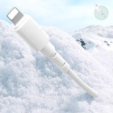 120W  Fast Charging Cable 2M USB Data Transfer Cord USB to Lightning Style