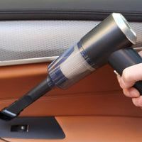 Wireless Handheld Vacuum Cleaner for Car and Home Rechargeable Mini Dust Blower Black