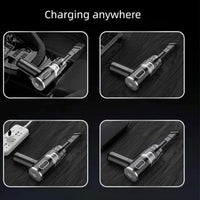 Wireless Handheld Vacuum Cleaner for Car and Home Rechargeable Mini Dust Blower Black