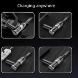 Wireless Handheld Vacuum Cleaner for Car and Home Rechargeable Mini Dust Blower Black