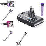Replacement Handheld Vacuum Accessories Kit Compatible with Dyson V6 DC59 DC61 DC62 Vacuum