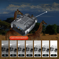 5X Zoom Digital Binoculars with Bult-in Camera 1080P Scope 7-Level Infrared Night Vision Device