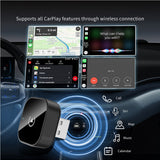 Wireless CarPlay Adapter with Direct Plug-in and Stable Connection