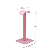 Desktop Headphone Aluminum Stand and Stable Headset Holder Pink