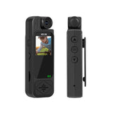 2K Portable Body Camera with 180 degree Rotating Lens Night Vision Audio Recorder