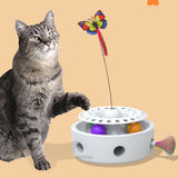3 in 1 Interactive Butterfly Cat Toy