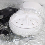 Portable USB Power Mini Travel Ultrasonic Washing Machine for Socks and Underwear