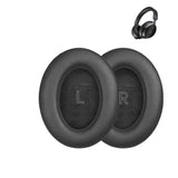 1 Pair Replacement Ear Pads Cushions for Bose QC Ultra Headphones Black