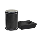 Rolling Knife Sharpener Tool Adjustable Angle Magnetic Base for Kitchen Use Black