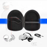 Travel Hard Carrying Case Compatible with Meta Quest 3 S/3/2 Pico 4 Ultra