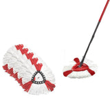 5Pcs Replacement Microfibre Mop Head Compatible with O-Cedar Vileda