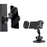 Universal Adjustable Phone Holder with 360-Degree Rotating Base for 4–7 Inch Smartphone