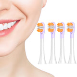 4Pcs Replacement Toothbrush Heads Compatible with Philips