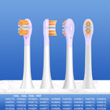 4Pcs Replacement Toothbrush Heads Compatible with Philips