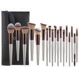 18Pcs Set Makeup Brush with Envelope Style Storage Case