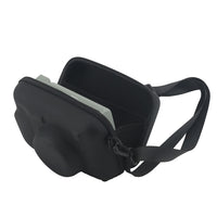 Protective Case for Fujifilm Instax Wide 400/300/210 Instant Camera Hard Shell Carrying Case with Removable Adjustable Strap  Black