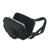 Protective Case for Fujifilm Instax Wide 400/300/210 Instant Camera Hard Shell Carrying Case with Removable Adjustable Strap  Black