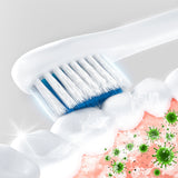 Electric Sonic Toothbrush Kit for Travel Trip Rechargeable Smart 6-Speed Toothbrush with 8 Heads White