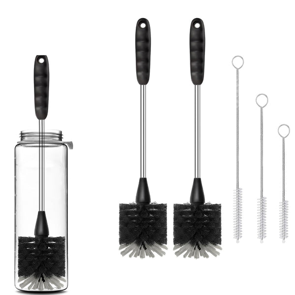 5Pcs Set Bottle Cleaning Brushes Long Handle Cleaner Brush for Water Bottle Cup Straw