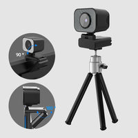 4K Webcam Camera with Mic USB Plug and Play Web Cam for Computer Laptop