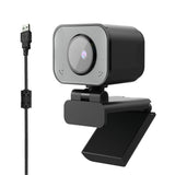 4K Webcam Camera with Mic USB Plug and Play Web Cam for Computer Laptop