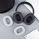 Pair of Replacement Ear Pads for Apple AirPods Max 2nd Generation Headphone Ear Cushions Dark Grey