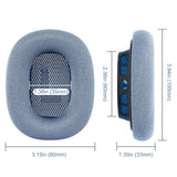 Pair of Replacement Ear Pads for Apple AirPods Max 2nd Generation Headphone Ear Cushions Blue