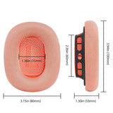 Pair of Replacement Ear Pads for Apple AirPods Max 2nd Generation Headphone Ear Cushions Orange