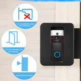 Anti-Theft Video Doorbell Mount No Drilling Doorbell Bracket Compatible with Ring 1/2/3/3 Plus/Eufy/Blink Cam Doorbell