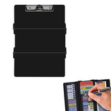 Foldable Nursing Clipboard  Edition Cheat Chart Clip Board Profile Clip with Pen Holder for Student Nurse Doctor