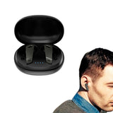 Bluetooth5.2  Headphones Wireless Sport Earbuds with Charging Case Black