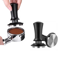 Adjustable Coffee Tamper with Scale Display for Espresso Machine Spring Loaded Hand Tamper