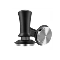 Adjustable Coffee Tamper with Scale Display for Espresso Machine Spring Loaded Hand Tamper
