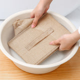 2Pcs Set Closet Organizers Clothing Bedding Toys Storage Boxes Beige