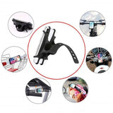 Bike Phone Holder with Flexible Adjustable Strap for Bike Cycling Handlebar