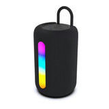 Wireless Bluetooth Speaker with Built-in Mic Portable USB/TF Play Speaker for Travel Home Party Riding Black