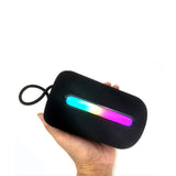 Wireless Bluetooth Speaker with Built-in Mic Portable USB/TF Play Speaker for Travel Home Party Riding Black