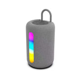 Wireless Bluetooth Speaker with Built-in Mic Portable USB/TF Play Speaker for Travel Home Party Riding Grey