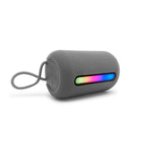 Wireless Bluetooth Speaker with Built-in Mic Portable USB/TF Play Speaker for Travel Home Party Riding Grey