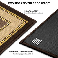 Rubber Backing Kitchen Mat Quick Obsorbed Floor Mat Home Decor Coffee