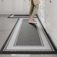 Rubber Backing Kitchen Mat Quick Obsorbed Floor Mat Home Decor Grey