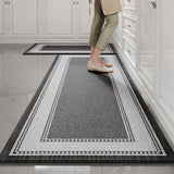 Rubber Backing Kitchen Mat Quick Obsorbed Floor Mat Home Decor Grey