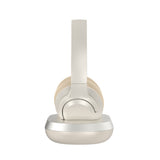 Wireless TV Headphones With Base Compatible with TVs with Optical/AUX/RAC Audio Outputs Bluetooth Over Ear TV Headset Beige